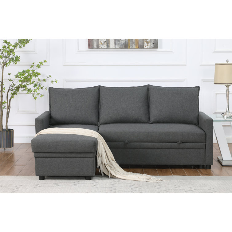 Wayfair grey deals couch sectional